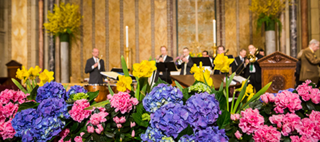 Make a gift of Flowers or Music to St. Bart